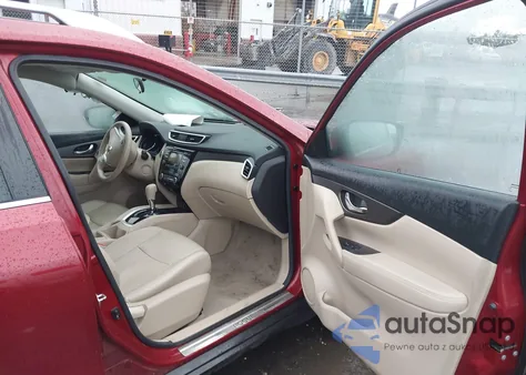 2014 Nissan Rogue Sv из США, поврежденный, VIN 5N1AT2MT2EC787451